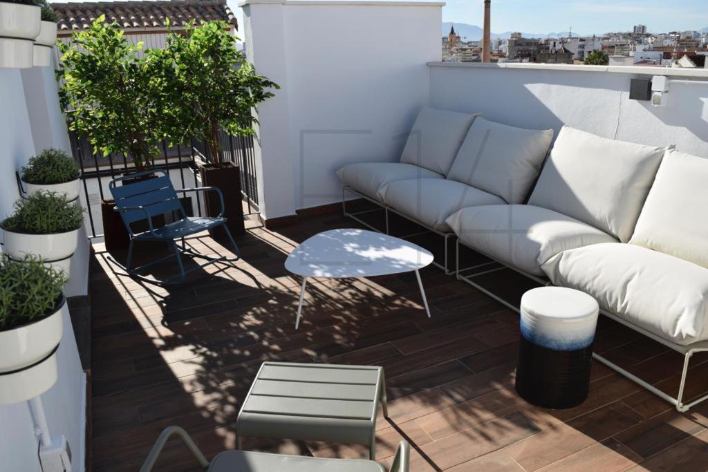 Apartamento Con Terraza Centro Malaga Luaran gambar